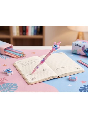 Glowilla Sevimli Mavi Karakter 3D Figürlü Versatil Uçlu Kalem 0.7 mm Kawaii Kırtasiye Okul ve Ofis Için Eğlenceli Tasarım
