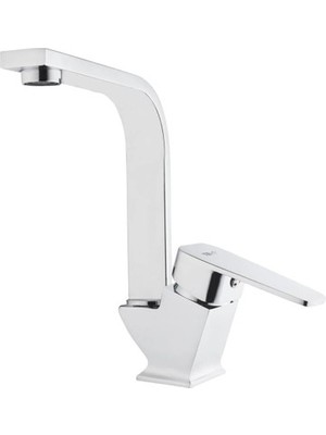 Esranın Dünyası Tema Kare Slim Kuğu Lavabo