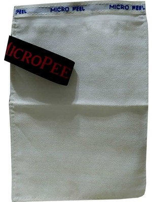 Alvera Ipek Karma Cilt Için Banyo Kesesi Beyaz 16X25