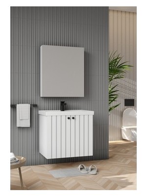 Esranın Dünyası Beyaz Banyo Mobilyası ile Ferah Bir Alan Yaratın