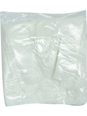 Alvera Ekonomik Küçük Boy Atlet Hışır Poşet 38X22 cm Ince Beyaz 250 Adet 1 Paket