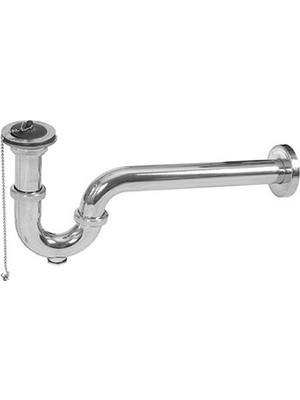 Esranın Dünyası Krom Lavabo Sifonu U Modeli ile Estetik Su Yönetimi