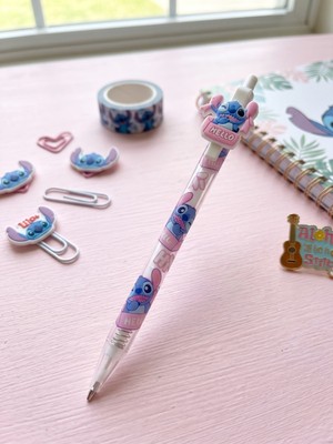 Glowilla Sevimli Mavi Karakter 3D Figürlü Versatil Uçlu Kalem 0.7 mm Kawaii Kırtasiye Okul ve Ofis Için Eğlenceli Tasarım