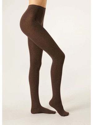 Calzedonia Matt Kaşmir ve Modal Karışımlı Opak Külotlu Çorap