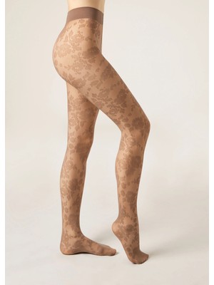 Calzedonia Çiçek Desenli Ince Külotlu Çorap