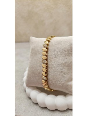 CM Jewelry cm Vip 14K Kuyumcu Model Bileklik