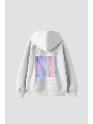 Tarzsokak 1989 Sırt Baskılı Oversize Unisex Premium Beyaz