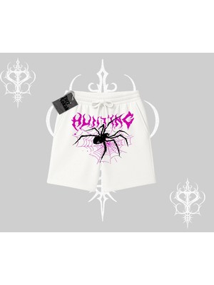 Tarzsokak Beyaz Şort Autumn Spider