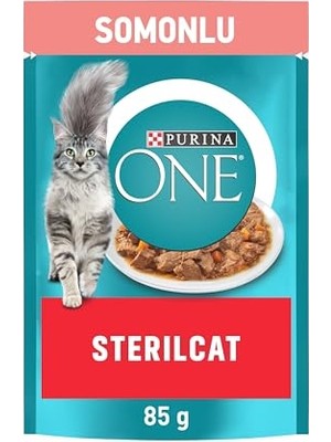 Esranın Dünyası Somonlu Kısırlaştırılmış Kediler Için Yaş Kedi Sı 85 Gram