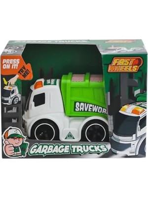 Esranın Dünyası ER-244 Fast Wheels Çöp Kamyonu