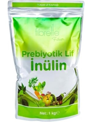 Esranın Dünyası Inülin Prebiyotik Lif Hindibağ 1 kg Ambalaj 1 Paket