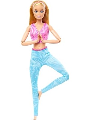 Esranın Dünyası Barbie® Sonsuz Hareket™ Bebeği, Çıkarılabilir Sporcu Atleti ve Tayt Giyen, 22 Bükülebilir Eklemli, Sarışın 3y+, HRH27