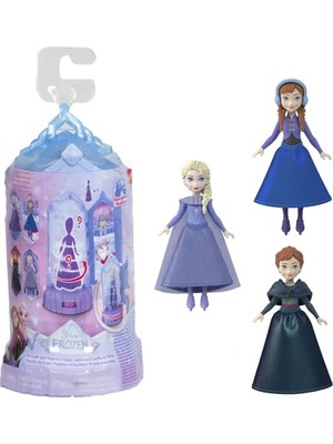 Esranın Dünyası Disney Karlar Ülkesi Sürpriz Küçük Bebek ve Mini Kale Oyun Setleri, Dönerek Ortaya Çıkan Sürpriz Bebek, Filmlerden Ilham Alan Buz Kalesi Sürprizi (Stiller Çeşitlilik Gösterebilir), JCR90