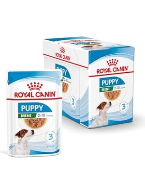 Esranın Dünyası Royal Canin Mini Puppy Köpek Sı, Yavru Köpek, (12 x 85 G)