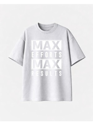 Comvicho Max Baskılı Beyaz Tshirt