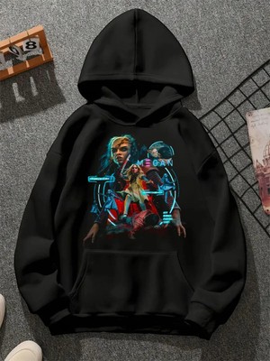 Comvicho Megan Baskılı Unisex Sweatshirt