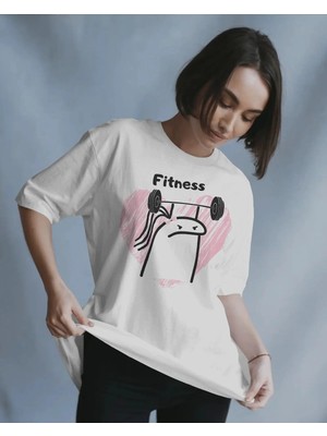 Comvicho Fitness Gırl Baskılı Tişört