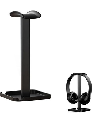 Esranın Dünyası Kulaklık Standı, Masaüstü Kulaklık Askısı, Kaymaz Tabanlı Kulaklık Tutucu, Yumuşak Plastik Tepsiye Sahip Gaming Kulaklık Standı, Tüm Kulaklıklarla Uyumlu Çok Amaçlı Headphone Holder