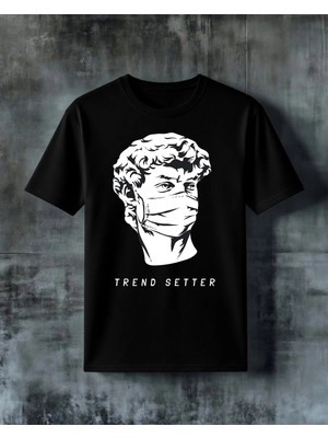Comvicho David Heykel Baskılı Oversize Tişört