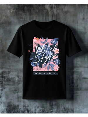 Comvicho Wild Summer Edition Baskılı Oversize Tişört