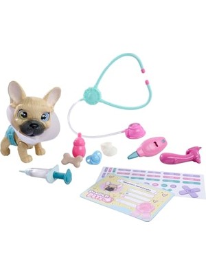 Esranın Dünyası Simba, 105950056, Pamper Petz Doktorculuk Oyun Seti, Oyuncak Köpek Figürü, Rol Yapma, Aksesuarlı