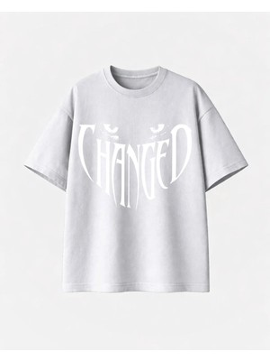 Comvicho Changed Baskılı Beyaz Tshirt