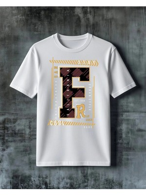 Comvicho San Francisco Retro Tasarim Baskılı Oversize Tişört