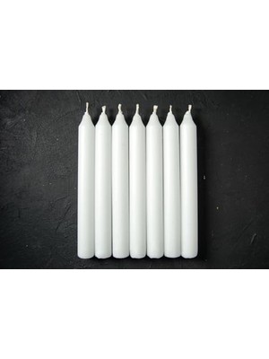 Esranın Dünyası Orret Home 40 Adet 10 cm Beyaz Mum, Bakkal Mumu, Uzun Yanma Süresi, Düğünler ve Özel Günler Için Ideal, Eşit ve Temiz Yanış          [enerji Sınıfı A++]