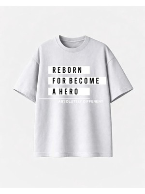 Comvicho Reborn Baskılı Beyaz Tshirt