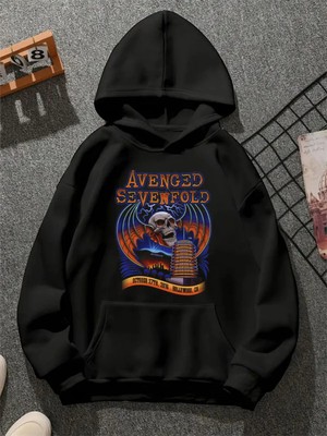 Comvicho Avenget5 Baskılı Unisex Sweatshirt