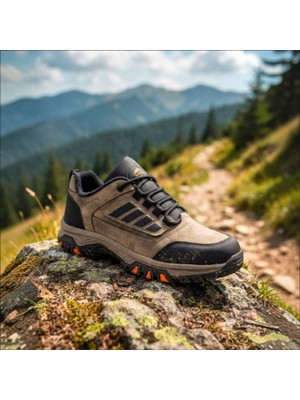 Wanderfull Trekking Erkek Outdoor Kum-Siyah Ayakkabı 40-45