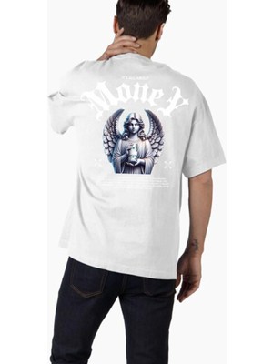 Comvicho Unisex STREETWEAR138 Tasarım Baskılı Oversize T-Shirt