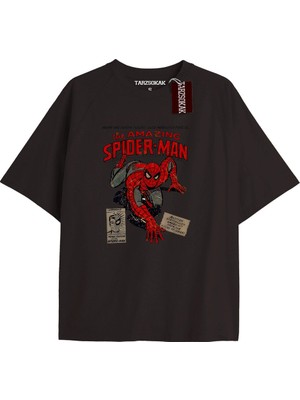 Tarzsokak Spider-Man Gazete Baskı Model No Way Home Tshirt