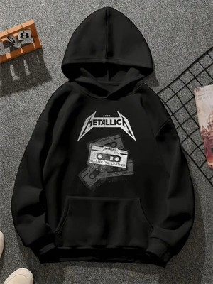 Comvicho METAL81 Baskılı Unisex Sweatshirt