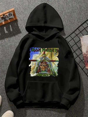 Comvicho Iron Baskılı Unisex Sweatshirt