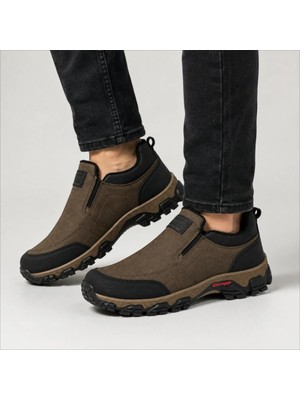 Wanderfull Trekking Erkek Outdoor Lastikli Kahve Ayakkabı 40-45