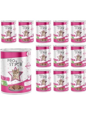 Esranın Dünyası Yavru Kedi Tavuklu Pate 400 gr x 12 Adet