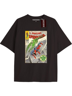 Tarzsokak Spider-Man Gazete Baskı Model No Way Home Tshirt