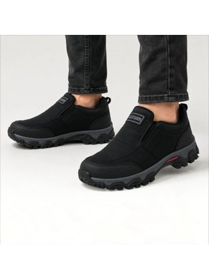 Wanderfull Trekking Erkek Outdoor Lastikli Siyah Ayakkabı 40-45