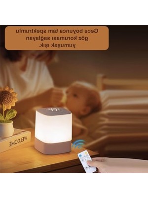 Esranın Dünyası Masaüstü Şarjlı LED Gece Lambası - Model GT-CL09