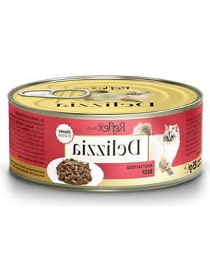 Esranın Dünyası 85 Gram Parça Etli Dana Etli Kedi Maması Sos Içinde
