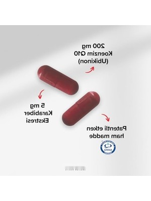 Esranın Dünyası COQ10 200 Mg - 30 Kapsül, Yüksek Kaliteli Takviye