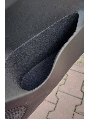Esranın Dünyası Nissan Qashqai J12 Konfor Seti̇ Eşya Saklama Cepleri Için Hazır Kumaş Kaplama Ses Giderici Izolasyon Amaçlı Set