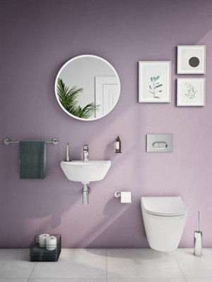 Esranın Dünyası Krom Lavabo Bataryası - 120 mm Çıkış Ucu, 90 mm Yükseklik