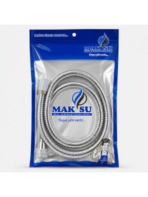 Maksu Duşhortumuçelik Flexli 1,70 cm