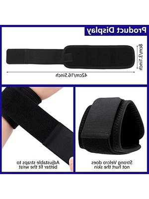 Esranın Dünyası Ayarlanabilir Elastik Bandaj, El Spor Bilekliği