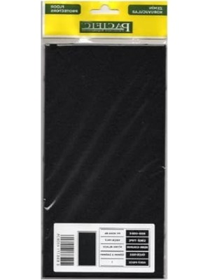 Esranın Dünyası Kendinden Yapışkanlı Zemin Koruyucu Keçe Pedler, 120X240 Mm, Siyah