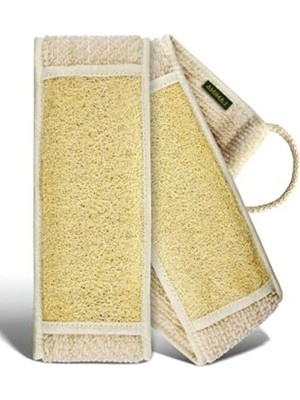 Esranın Dünyası Uzun Hamam Lifi, 70 cm Loofah Kabak Sırt Kesesi, Banyo Keyfi Için