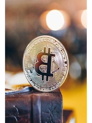 Esranın Dünyası Bitcoin Hatıra Sikkesi, Şeffaf Kutuda