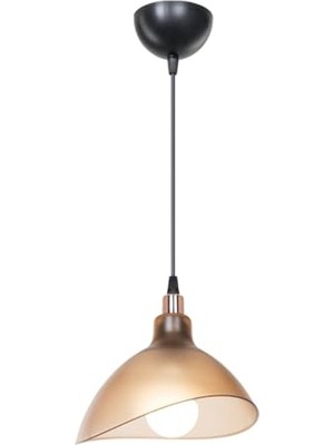 Esranın Dünyası Bal Rengi Sarkıt Avize, Yatak Odası ve Salon Için, 22 cm
